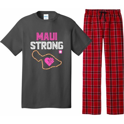 Pray For Maui Hawaii Strong Gift Pajama Set