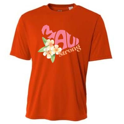 Pray for Maui Hawaii Strong Cooling Performance Crew T-Shirt