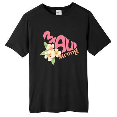 Pray for Maui Hawaii Strong Tall Fusion ChromaSoft Performance T-Shirt