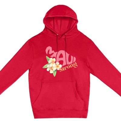 Pray for Maui Hawaii Strong Premium Pullover Hoodie