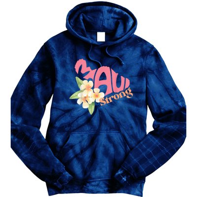 Pray for Maui Hawaii Strong Tie Dye Hoodie