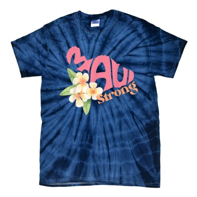 Pray for Maui Hawaii Strong Tie-Dye T-Shirt