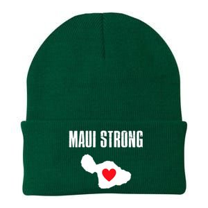 Pray For Maui Hawaii Maui Strong Maui Wildfire Relief Knit Cap Winter Beanie