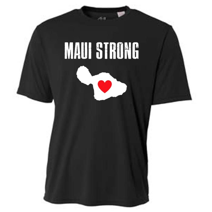 Pray For Maui Hawaii Maui Strong Maui Wildfire Relief Cooling Performance Crew T-Shirt