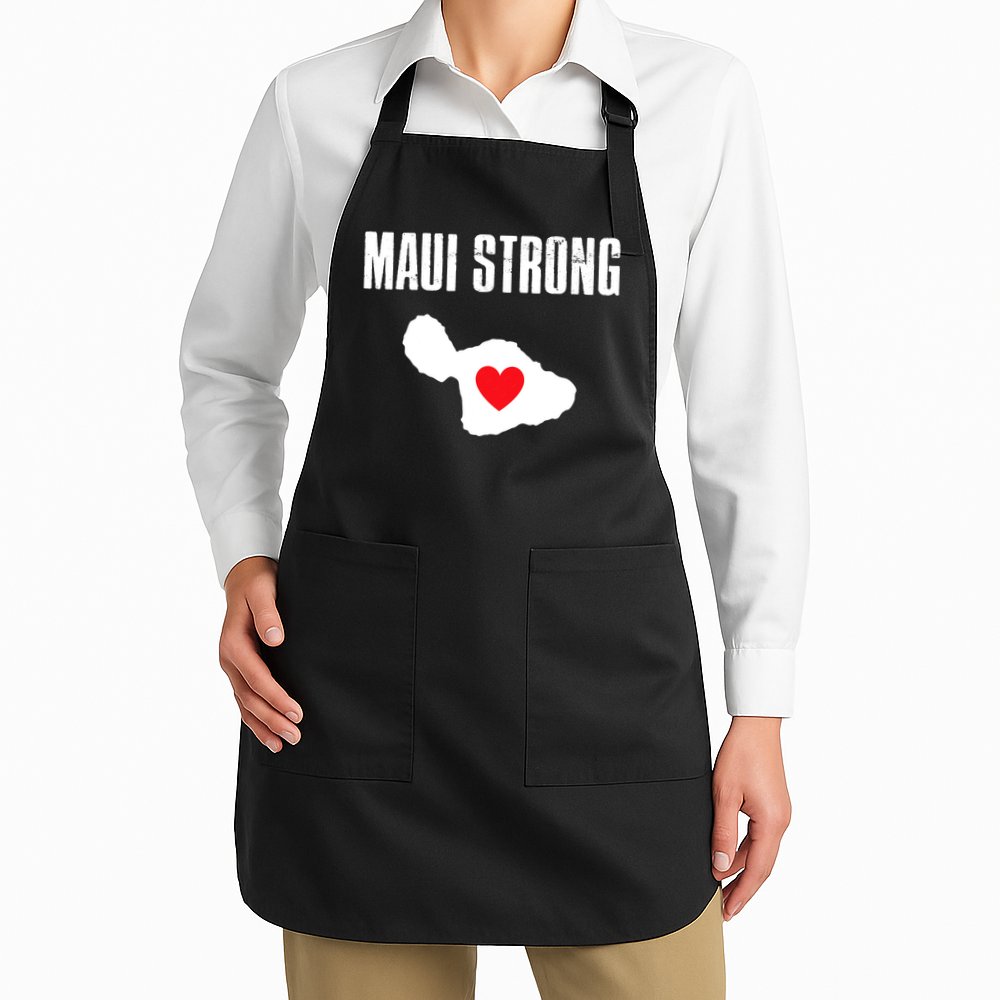 Pray For Maui Hawaii Maui Strong Maui Wildfire Relief Apron
