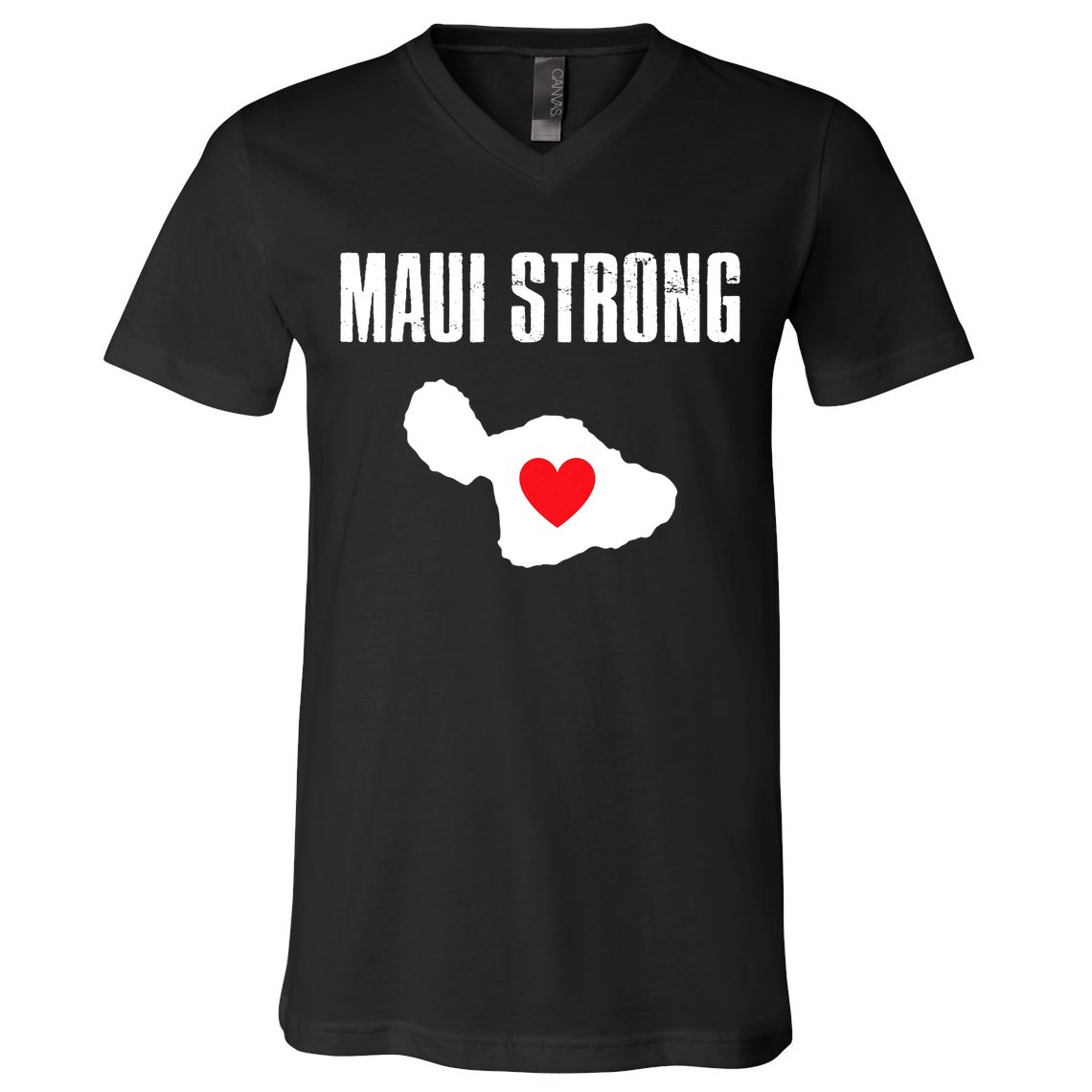 Pray For Maui Hawaii Maui Strong Maui Wildfire Relief V-Neck T-Shirt