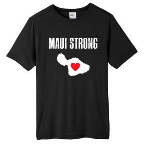 Pray For Maui Hawaii Maui Strong Maui Wildfire Relief Tall Fusion ChromaSoft Performance T-Shirt