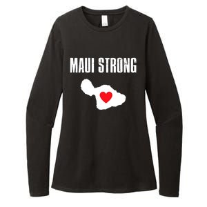 Pray For Maui Hawaii Maui Strong Maui Wildfire Relief Womens CVC Long Sleeve Shirt