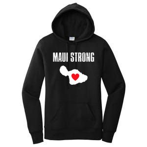 Pray For Maui Hawaii Maui Strong Maui Wildfire Relief Women's Pullover Hoodie