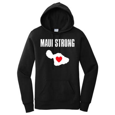 Pray For Maui Hawaii Maui Strong Maui Wildfire Relief Women's Pullover Hoodie