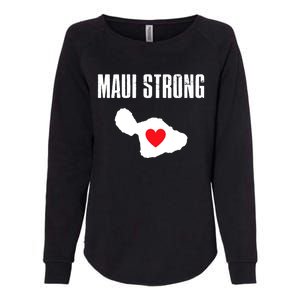 Pray For Maui Hawaii Maui Strong Maui Wildfire Relief Womens California Wash Sweatshirt