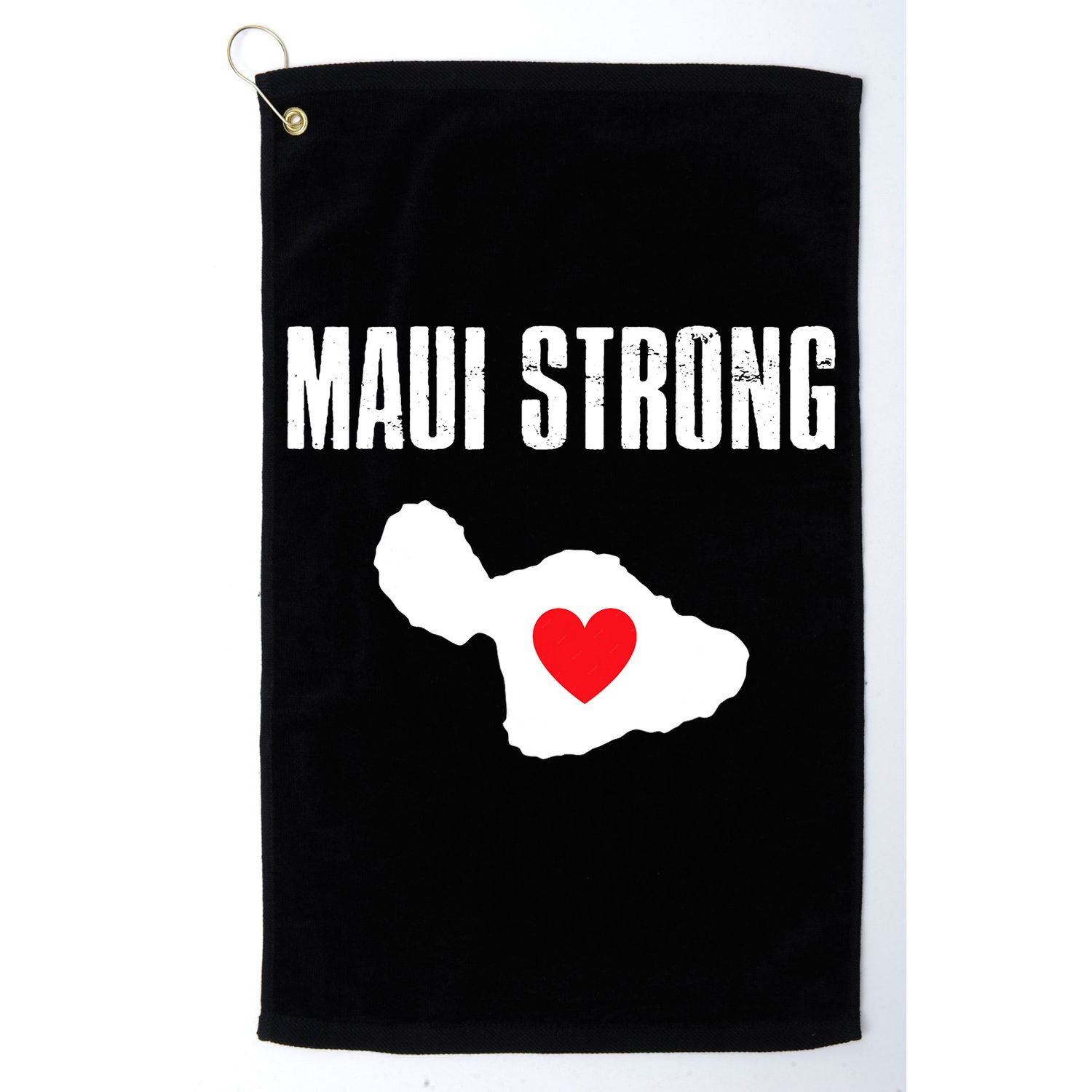Pray For Maui Hawaii Maui Strong Maui Wildfire Relief Golf Towel