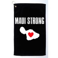 Pray For Maui Hawaii Maui Strong Maui Wildfire Relief Golf Towel