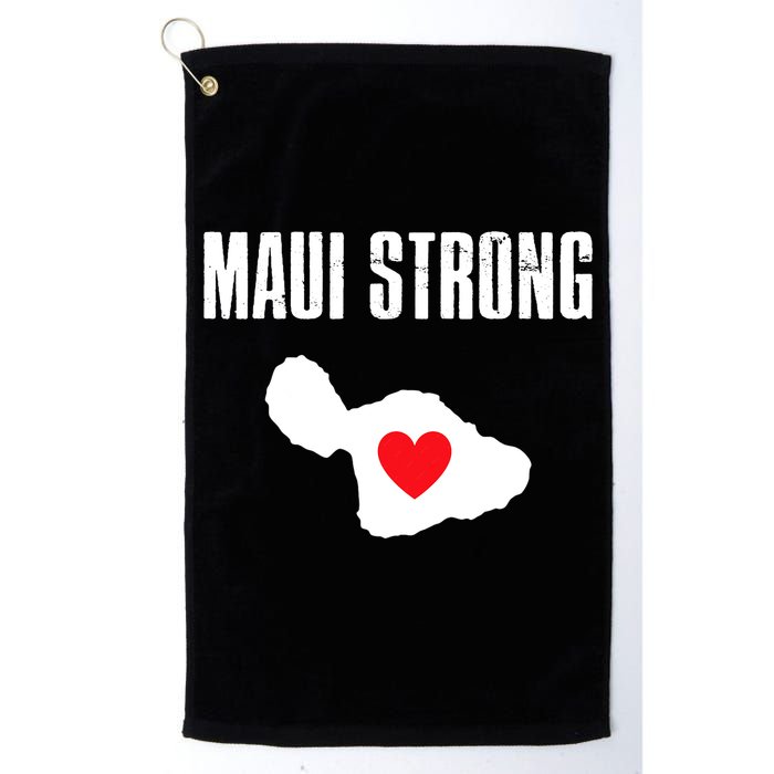 Pray For Maui Hawaii Maui Strong Maui Wildfire Relief Golf Towel