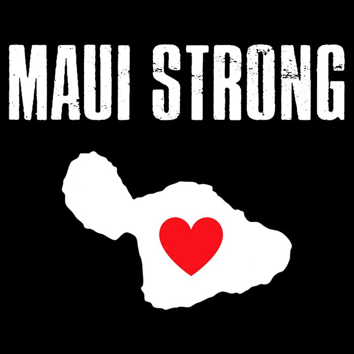 Pray For Maui Hawaii Maui Strong Maui Wildfire Relief Cropped Pullover Crew