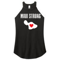 Pray For Maui Hawaii Maui Strong Maui Wildfire Relief Women's Perfect Tri Rocker Tank