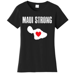 Pray For Maui Hawaii Maui Strong Maui Wildfire Relief Women's T-Shirt