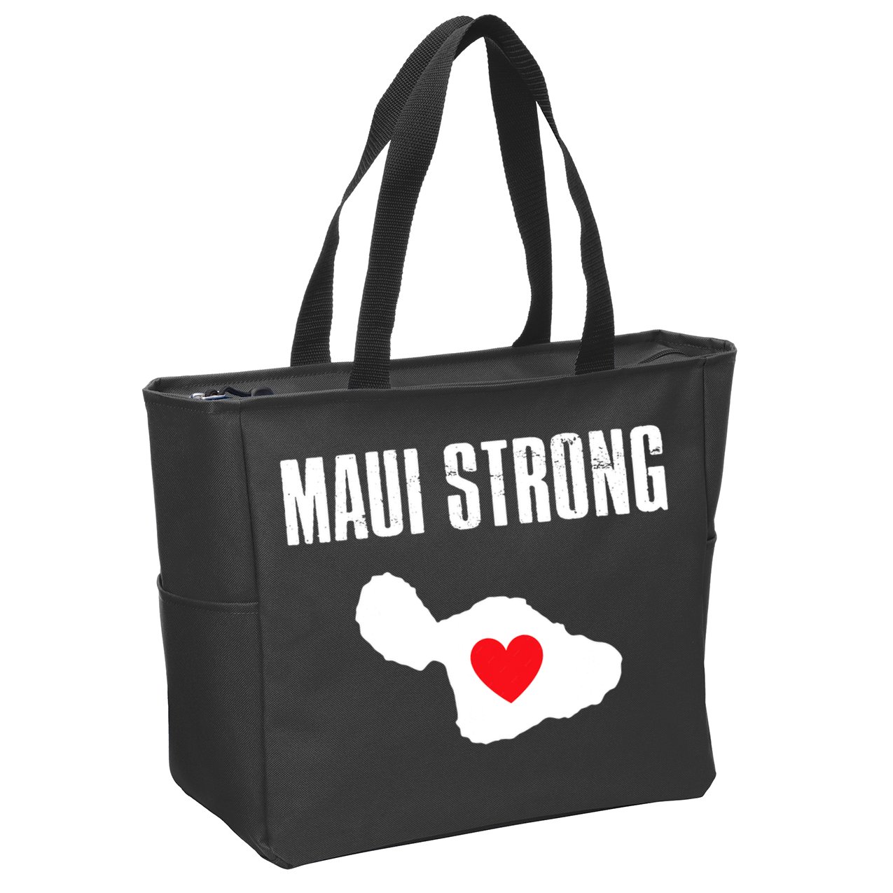 Pray For Maui Hawaii Maui Strong Maui Wildfire Relief Zip Tote Bag