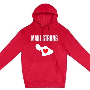 Pray For Maui Hawaii Maui Strong Maui Wildfire Relief Premium Pullover Hoodie