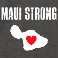 Pray For Maui Hawaii Maui Strong Maui Wildfire Relief Vector Backpack