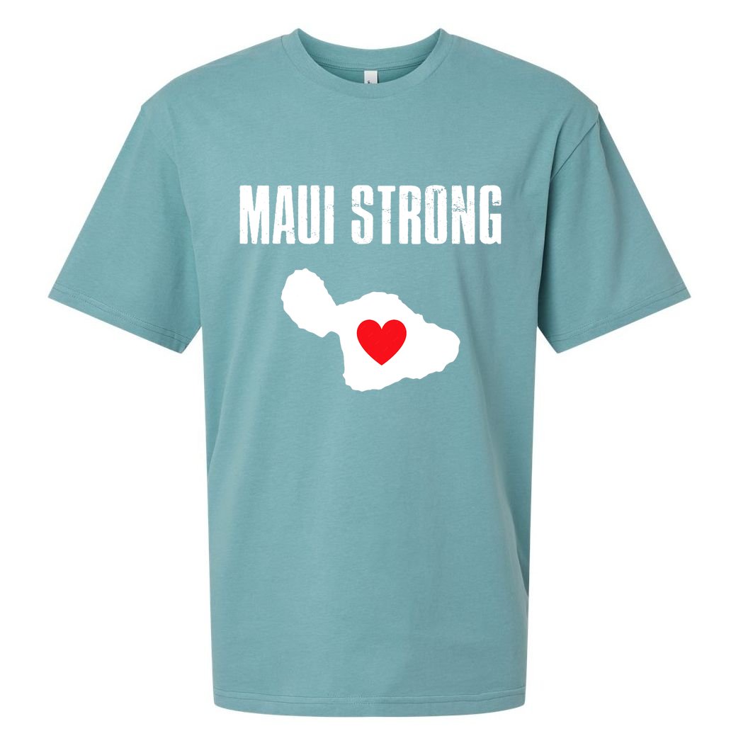 Pray For Maui Hawaii Maui Strong Maui Wildfire Relief Sueded Cloud Jersey T-Shirt