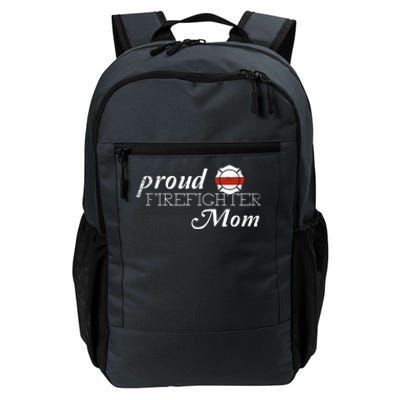 Proud Firefighter Mom Firefighting Gift Daily Commute Backpack