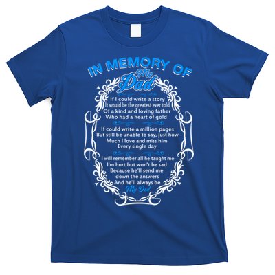 Poem For My Dad In Heaven My Dad Is My Guardian Angel Gift T-Shirt