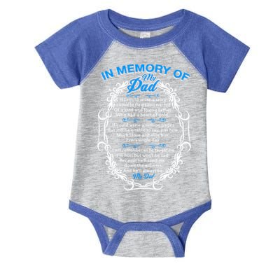 Poem For My Dad In Heaven My Dad Is My Guardian Angel Gift Infant Baby Jersey Bodysuit