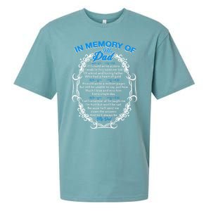 Poem For My Dad In Heaven My Dad Is My Guardian Angel Gift Sueded Cloud Jersey T-Shirt