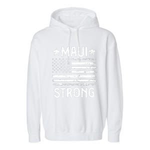 Pray For Maui Hawaii Strong Garment-Dyed Fleece Hoodie