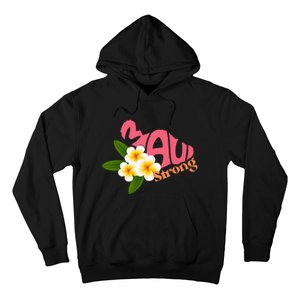 Pray For Maui Hawaii Strong Palm Flower Gift Hawaii Fires Hoodie