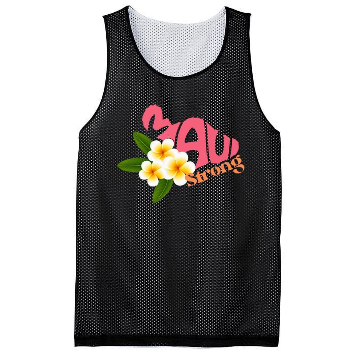 Pray For Maui Hawaii Strong Palm Flower Gift Hawaii Fires Mesh Reversible Basketball Jersey Tank