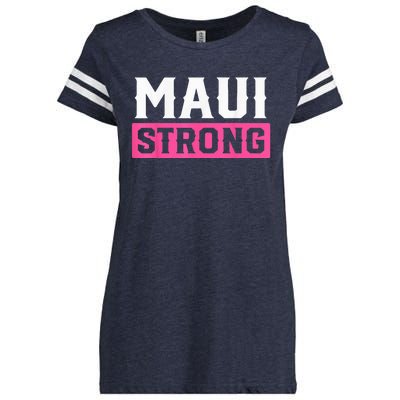 Pray for Maui Hawaii Strong - Maui Lahaina Hawaiian Islands Enza Ladies Jersey Football T-Shirt