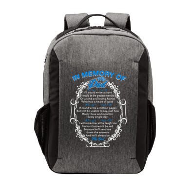 Poem For My Dad In Heaven My Dad Is My Guardian Angel Funny Gift Vector Backpack