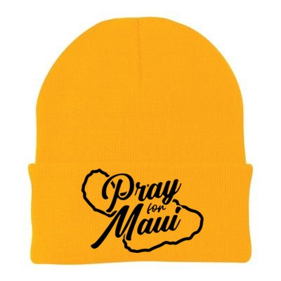 Pray For Maui Gift Knit Cap Winter Beanie