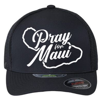 Pray For Maui Gift Flexfit Unipanel Trucker Cap