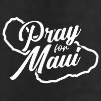 Pray For Maui Gift Adult Drive Performance Visor