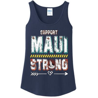 Pray for Maui Hawaii Strong Ladies Essential Tank