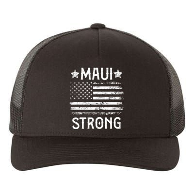 Pray For Maui Hawaii Strong Support Hawaii Yupoong Adult 5-Panel Trucker Hat