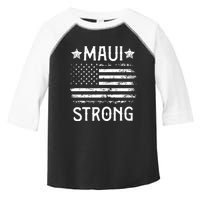 Pray For Maui Hawaii Strong Support Hawaii Toddler Fine Jersey T-Shirt