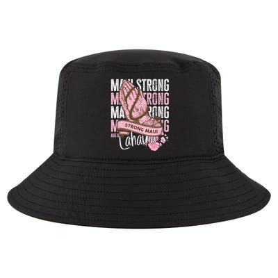 Pray For Maui Hawaii Strong Maui Lahaina Hawaiian Islands Cool Comfort Performance Bucket Hat