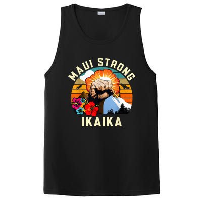 Pray For Maui Hawaii Strong Tee Apparel Matching Family PosiCharge Competitor Tank