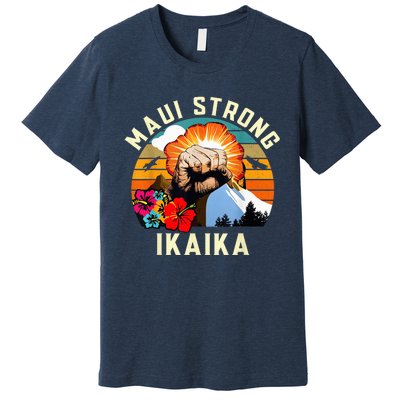 Pray For Maui Hawaii Strong Tee Apparel Matching Family Premium T-Shirt