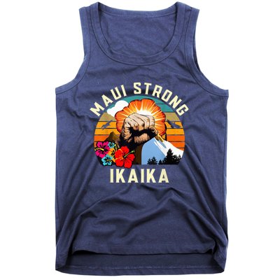 Pray For Maui Hawaii Strong Tee Apparel Matching Family Tank Top