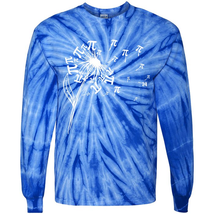 Pi Funny Math 3 14 Number Symbol Math Teacher Gift Tie-Dye Long Sleeve Shirt