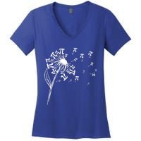 Pi Funny Math 3 14 Number Symbol Math Teacher Gift Women's V-Neck T-Shirt