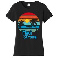 Pray For Maui Hawaii Strong Vintage Design Women's T-Shirt