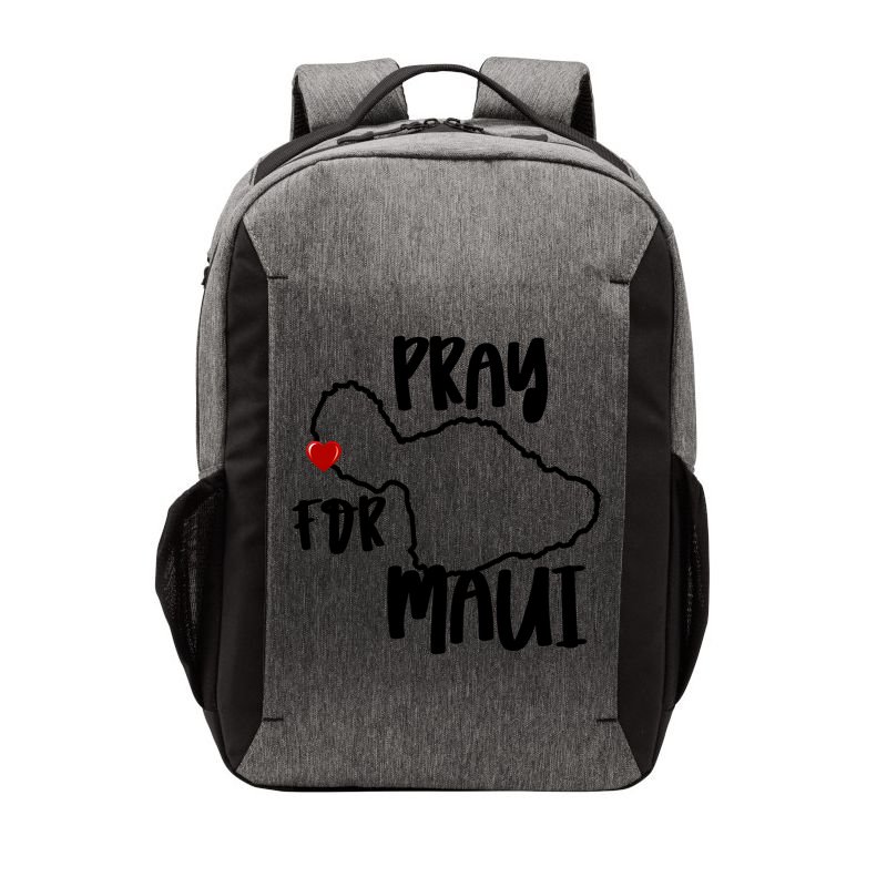 Pray For Maui Hawaii Strong Maui Wildfire Support Men Women Vector Backpack