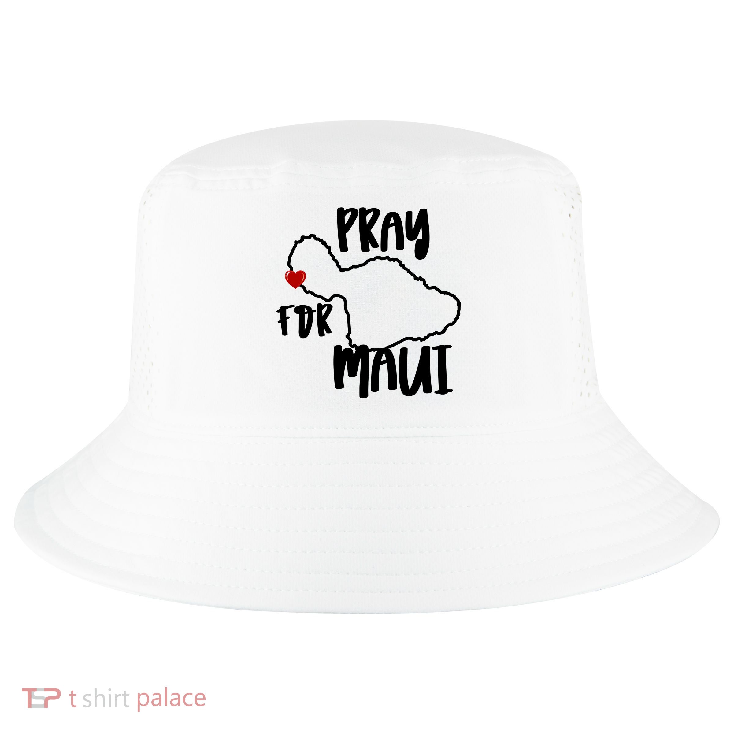 Pray For Maui Hawaii Strong Maui Wildfire Support Men Women Cool Comfort Performance Bucket Hat