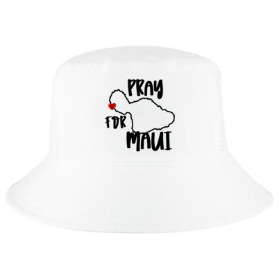 Pray For Maui Hawaii Strong Maui Wildfire Support Men Women Cool Comfort Performance Bucket Hat